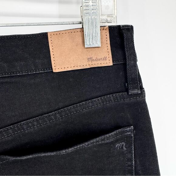 Madewell The Perfect Vintage Flare Jean in Sherborn Wash Black Sz 29 Minimalist - Picture 13 of 14